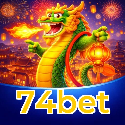 Fluxo de download do app 74bet — referência visual